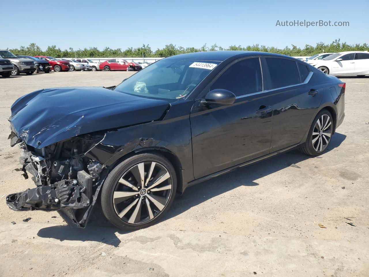 2019 Nissan Altima Sr Черный vin: 1N4BL4CV0KC143018