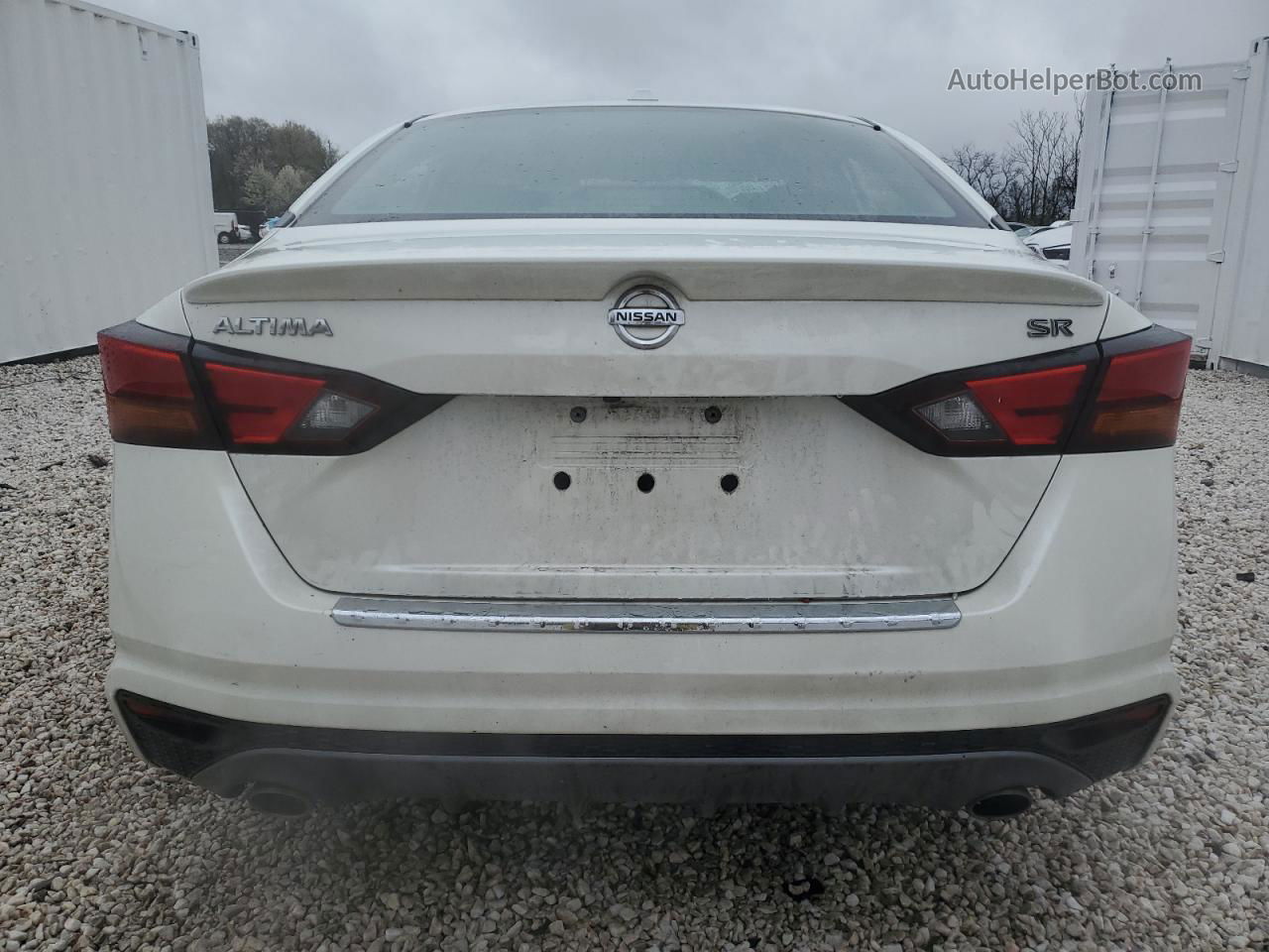 2019 Nissan Altima Sr White vin: 1N4BL4CV0KC186788