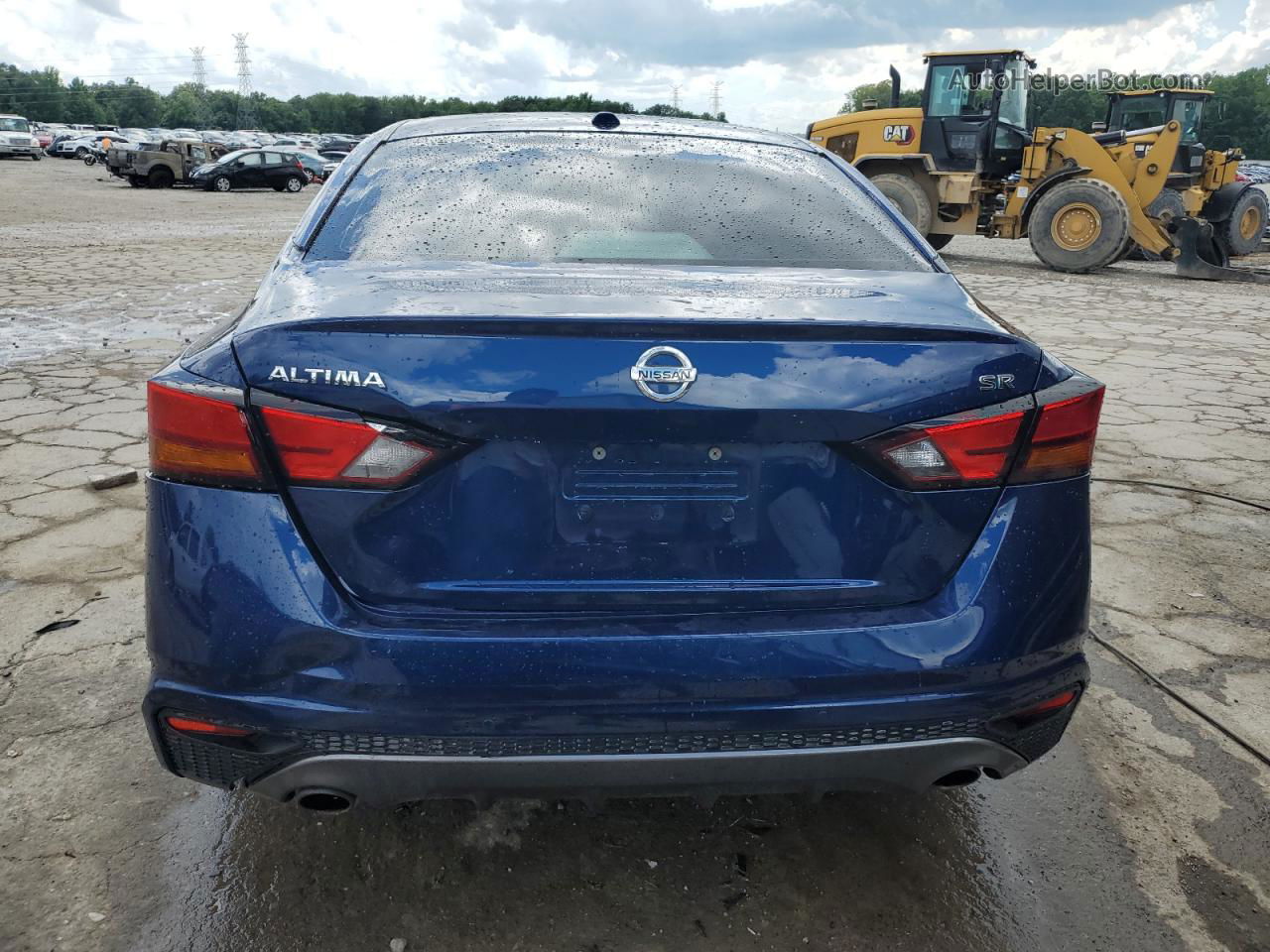 2020 Nissan Altima Sr Blue vin: 1N4BL4CV0LC187151