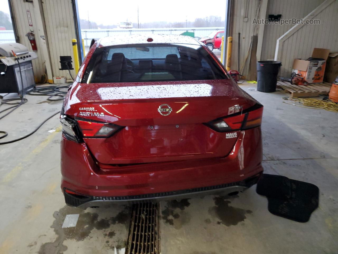 2020 Nissan Altima Sr Red vin: 1N4BL4CV0LC227079