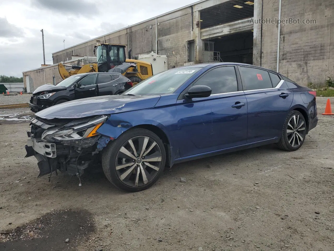 2020 Nissan Altima Sr Blue vin: 1N4BL4CV0LC248966