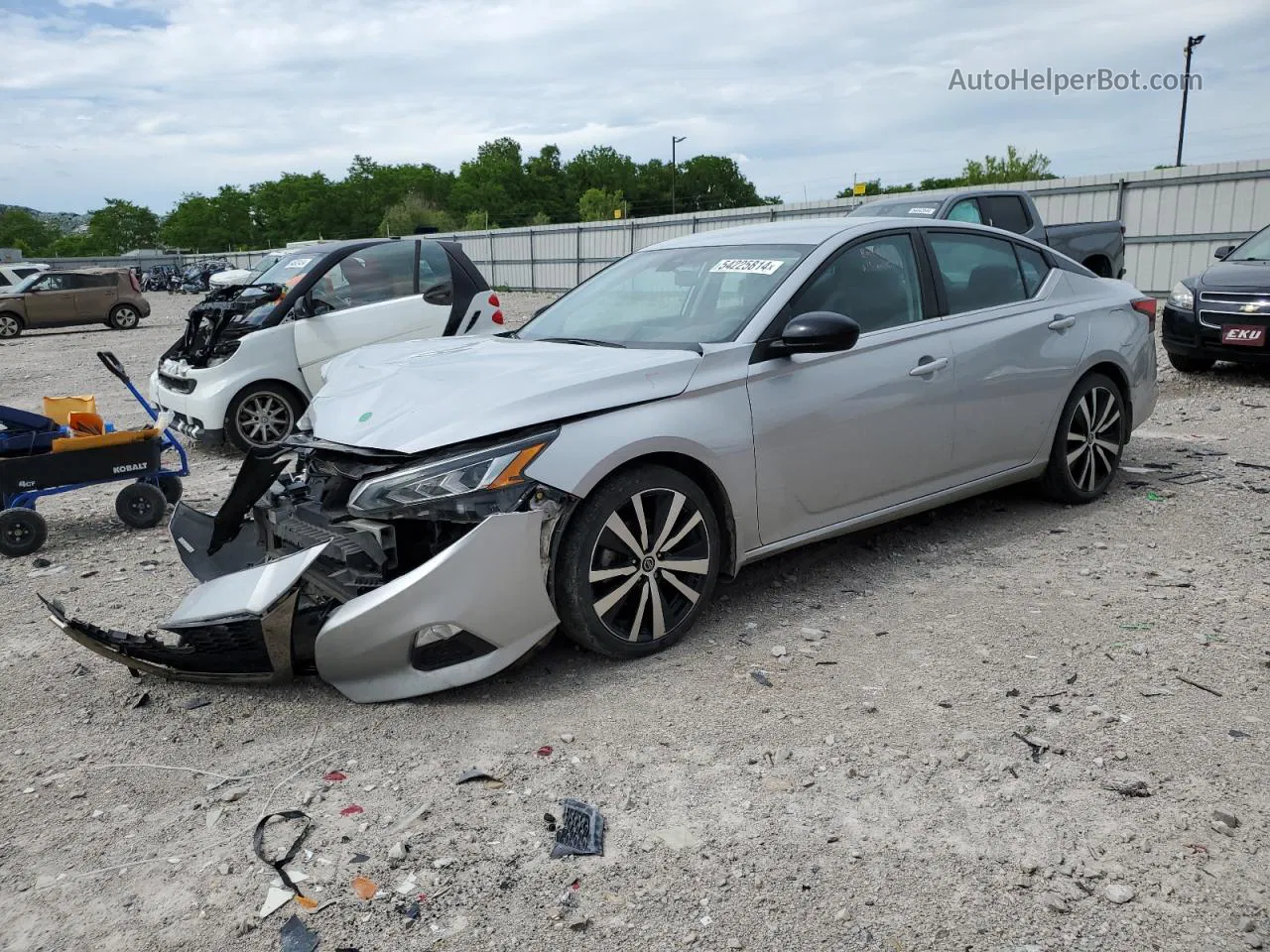 2021 Nissan Altima Sr Silver vin: 1N4BL4CV0MN328550