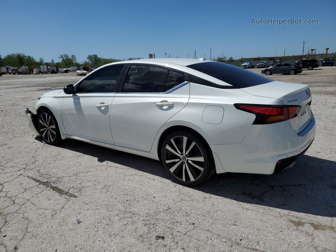 2021 Nissan Altima Sr White vin: 1N4BL4CV0MN339791