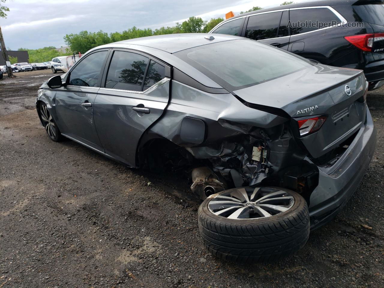 2019 Nissan Altima Sr Gray vin: 1N4BL4CV1KC156621