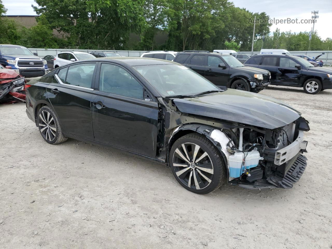 2019 Nissan Altima Sr Black vin: 1N4BL4CV1KC207387