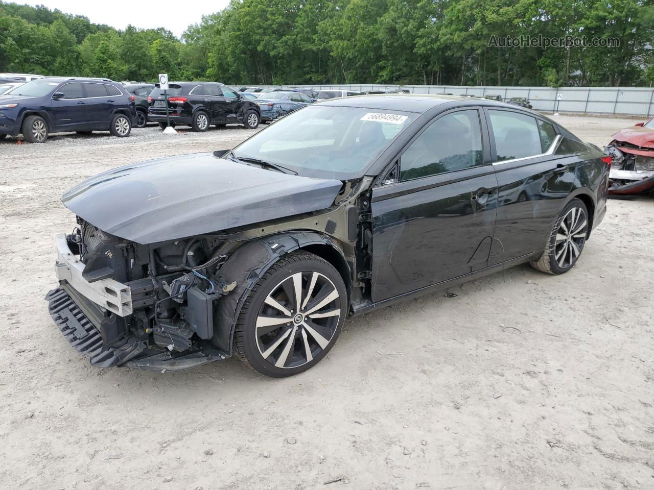 2019 Nissan Altima Sr Black vin: 1N4BL4CV1KC207387