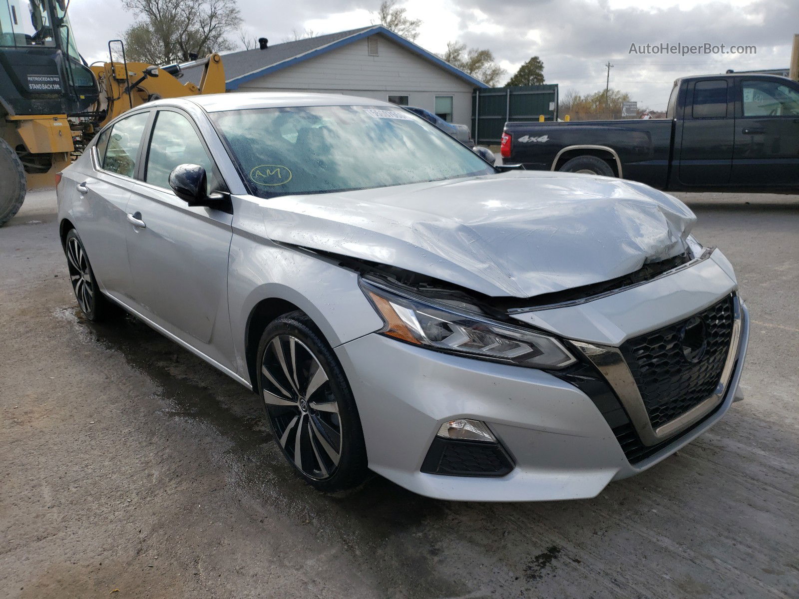 2019 Nissan Altima Sr Серебряный vin: 1N4BL4CV1KN321636