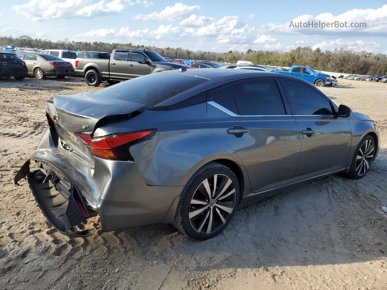 2020 Nissan Altima Sr Gray vin: 1N4BL4CV1LC120008