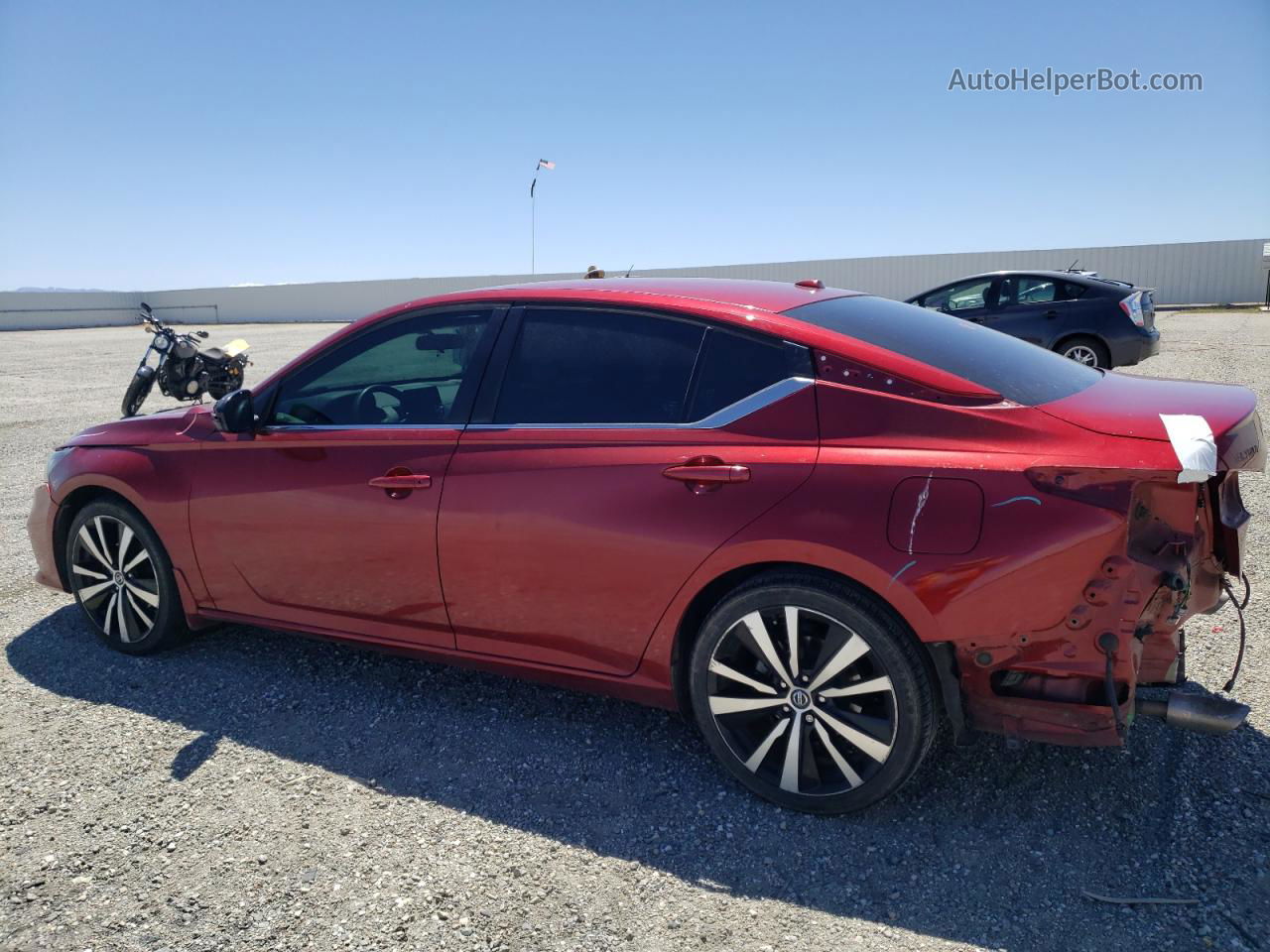 2020 Nissan Altima Sr Красный vin: 1N4BL4CV1LC250175