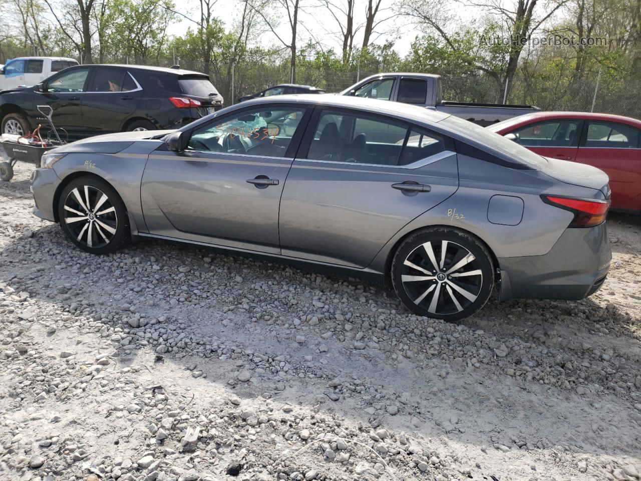 2020 Nissan Altima Sr Gray vin: 1N4BL4CV1LC263802