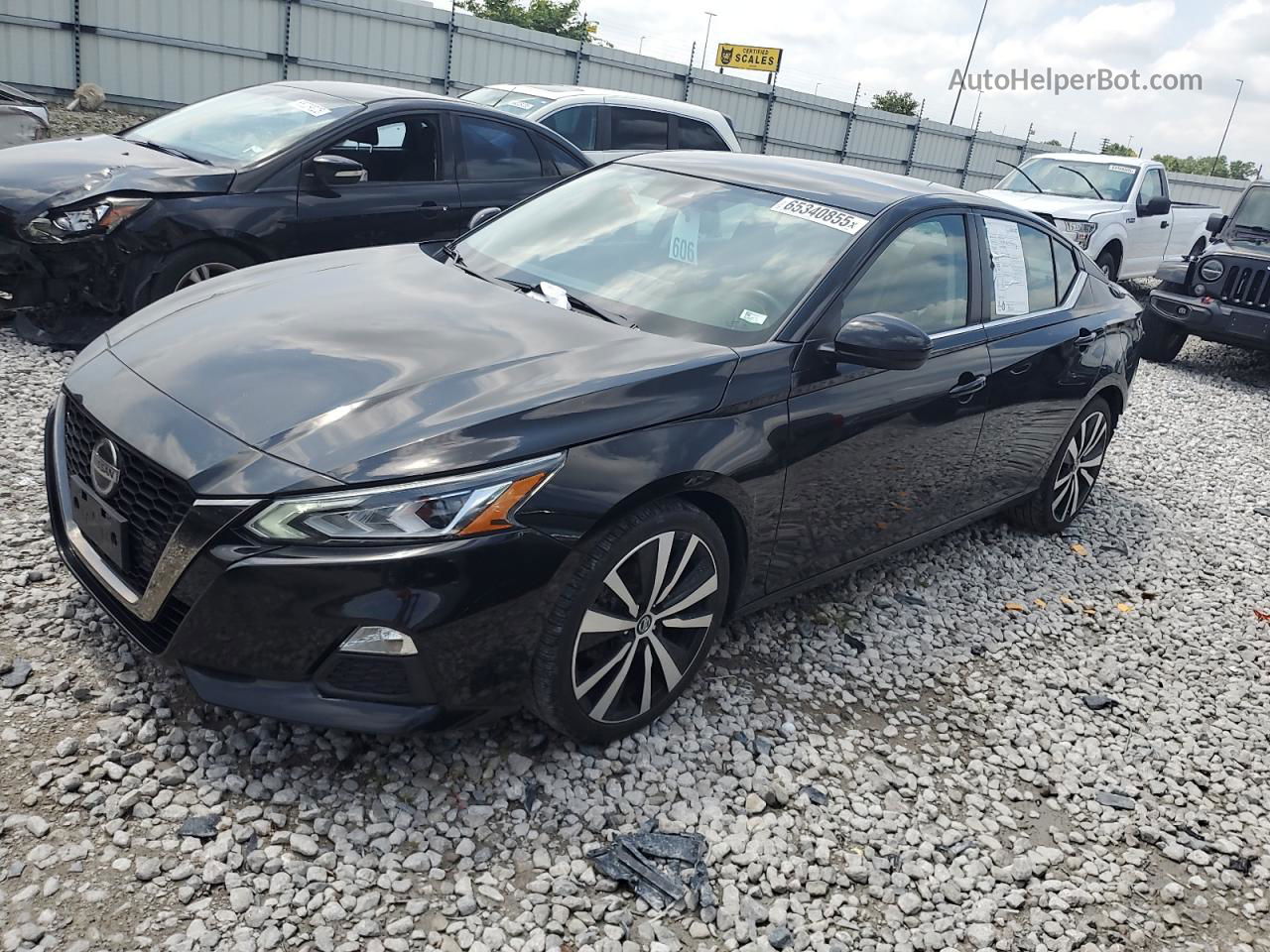2020 Nissan Altima Sr Black vin: 1N4BL4CV1LN303526