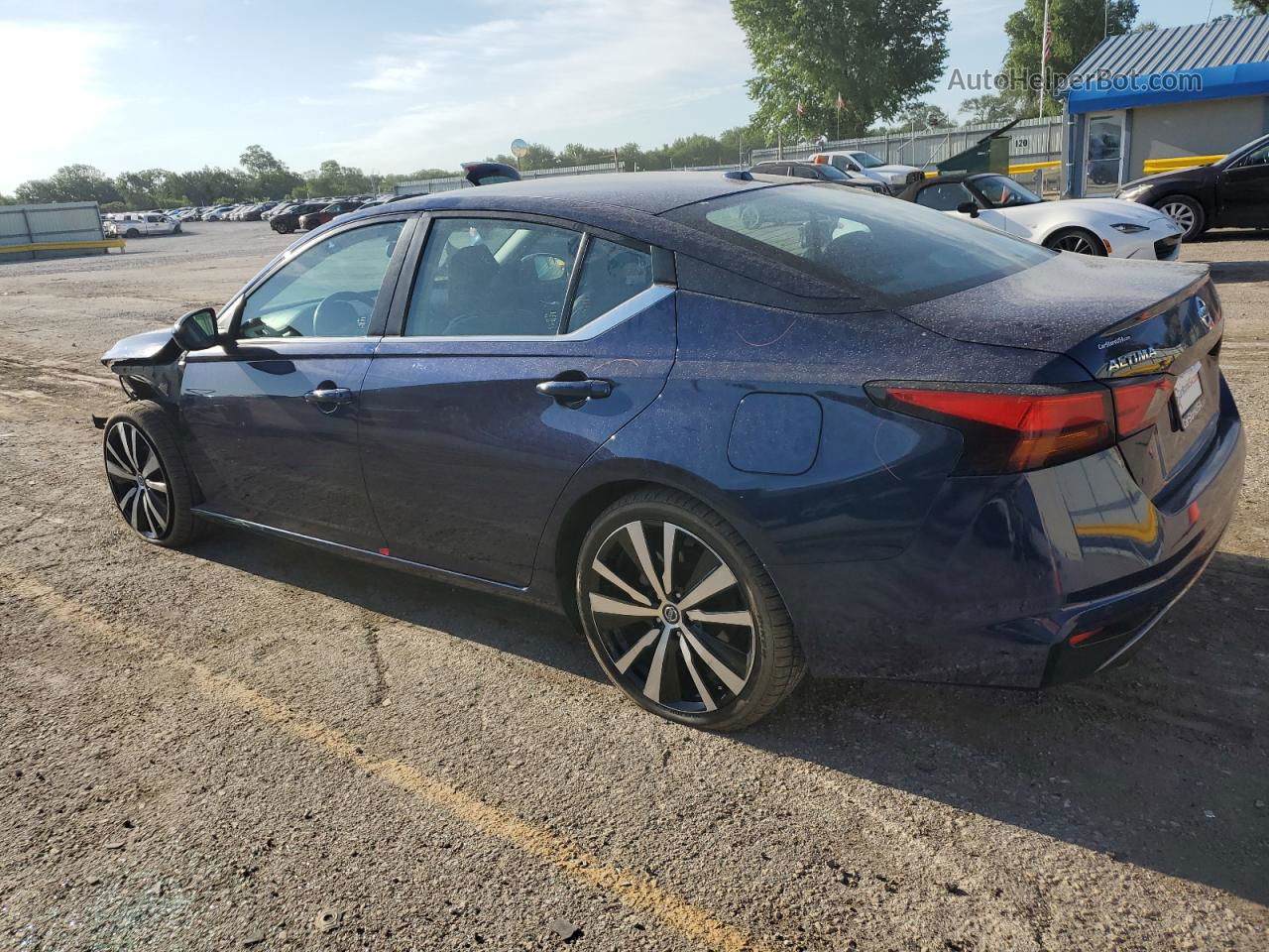 2021 Nissan Altima Sr Blue vin: 1N4BL4CV1MN315323