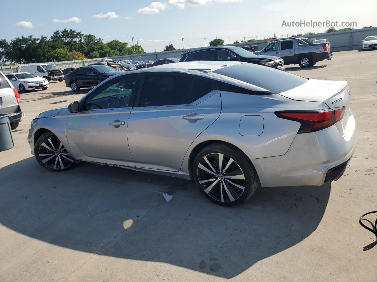 2021 Nissan Altima Sr Silver vin: 1N4BL4CV1MN324524