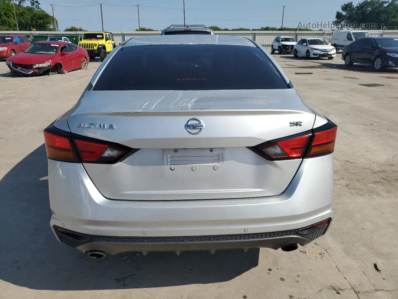 2021 Nissan Altima Sr Silver vin: 1N4BL4CV1MN324524