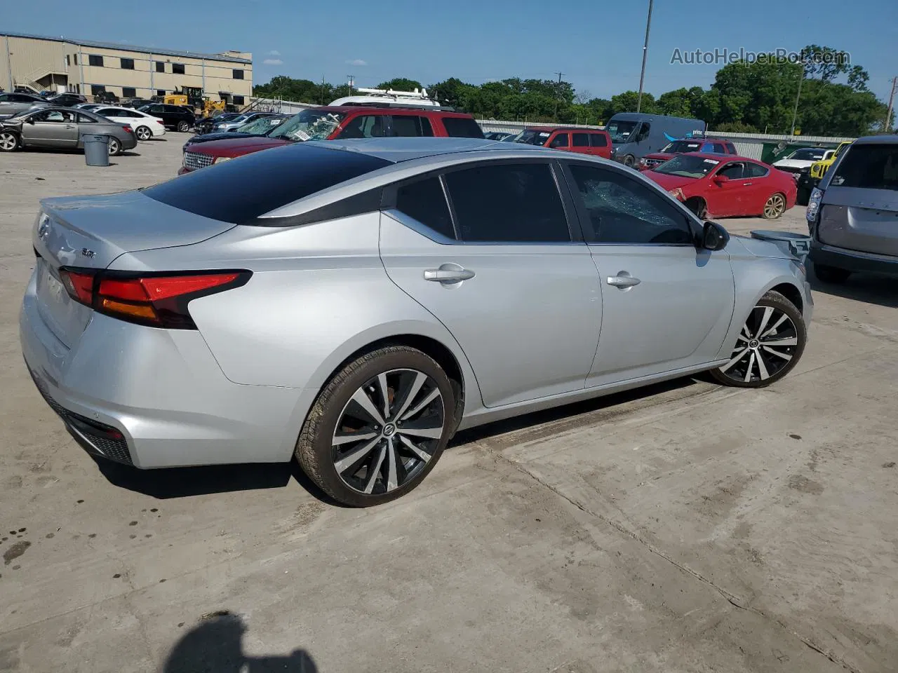 2021 Nissan Altima Sr Silver vin: 1N4BL4CV1MN324524