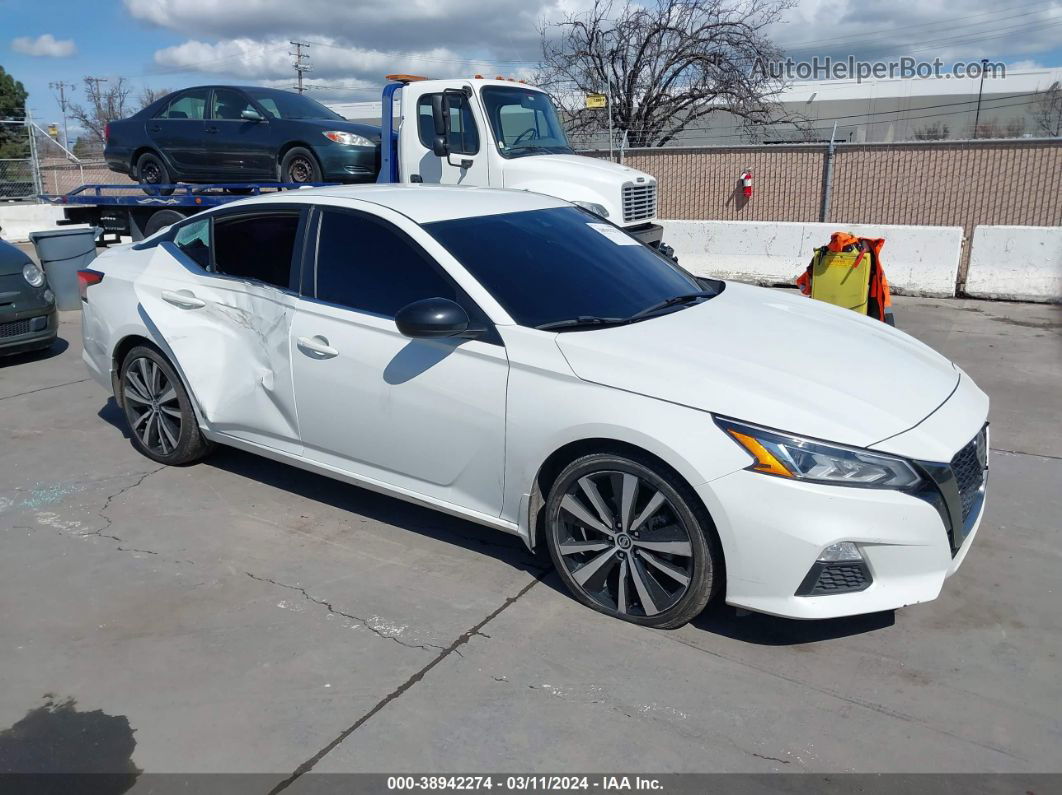 2021 Nissan Altima Sr Fwd White vin: 1N4BL4CV1MN344756