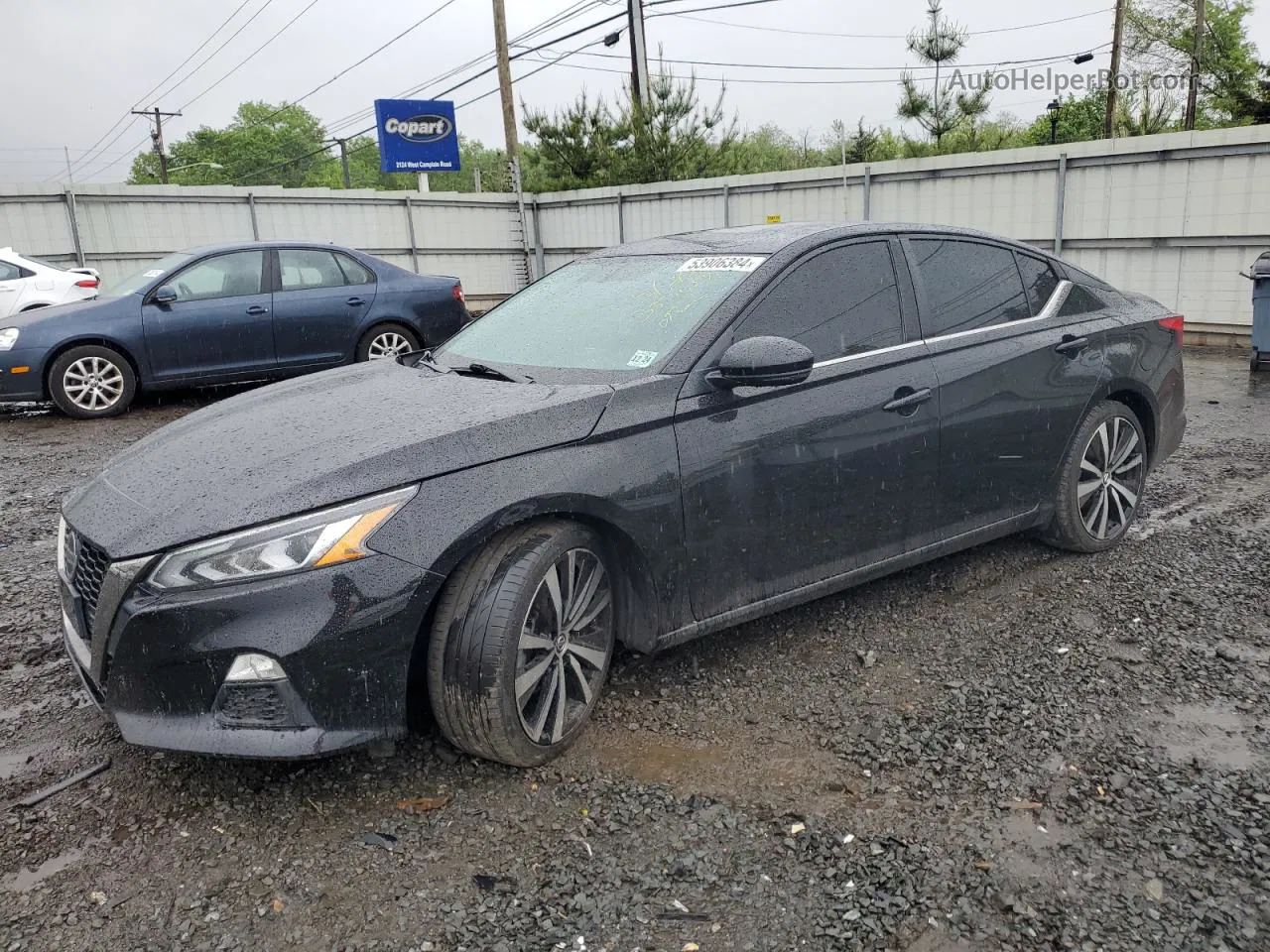 2019 Nissan Altima Sr Черный vin: 1N4BL4CV2KC119786