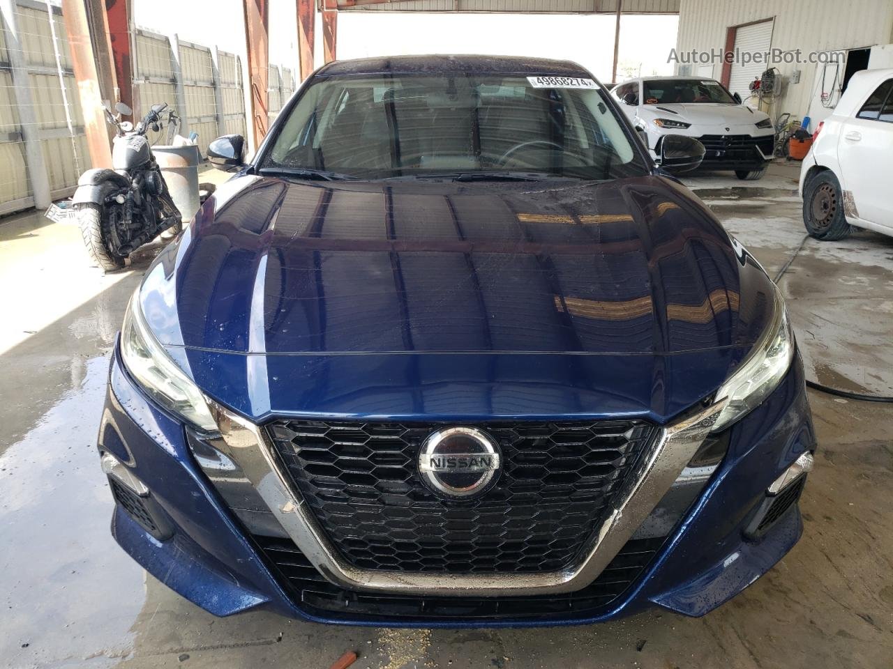 2019 Nissan Altima Sr Blue vin: 1N4BL4CV2KC249034