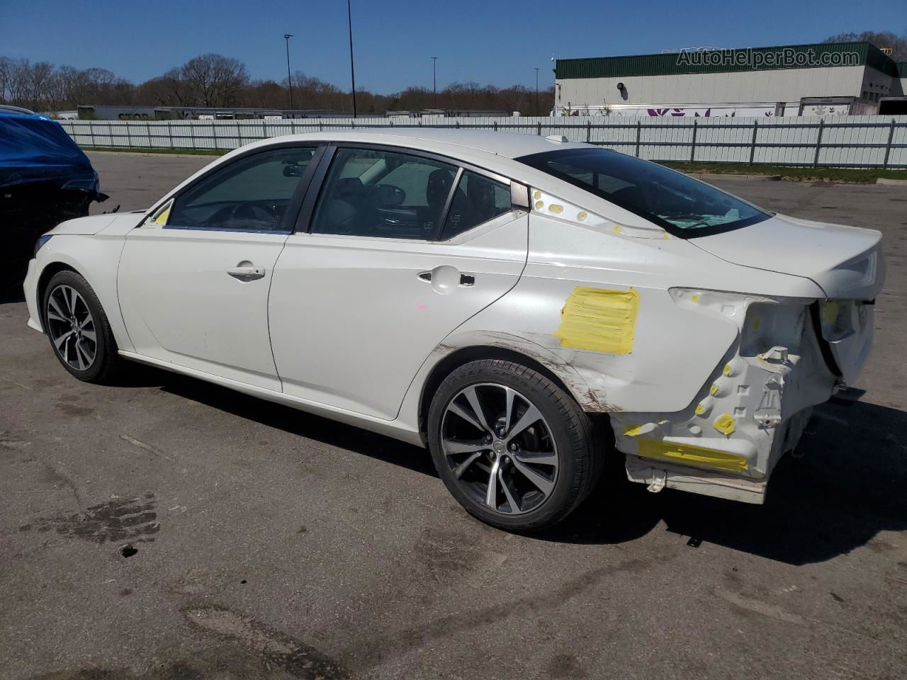 2020 Nissan Altima Sr White vin: 1N4BL4CV2LC125394