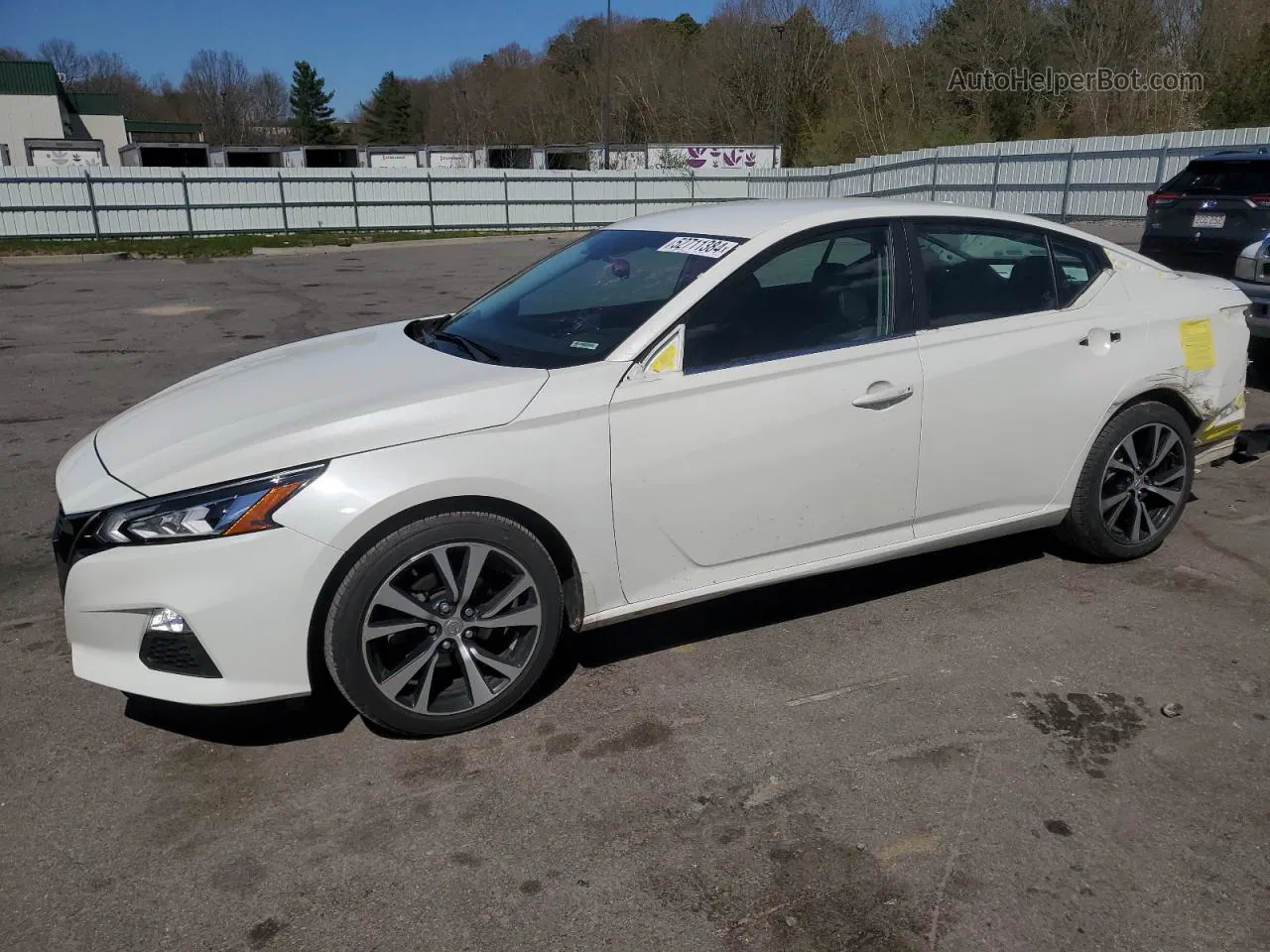 2020 Nissan Altima Sr White vin: 1N4BL4CV2LC125394