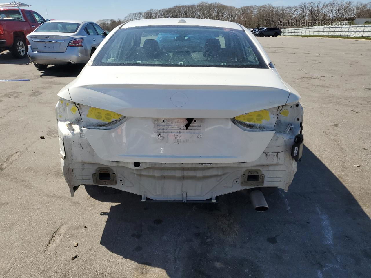 2020 Nissan Altima Sr White vin: 1N4BL4CV2LC125394