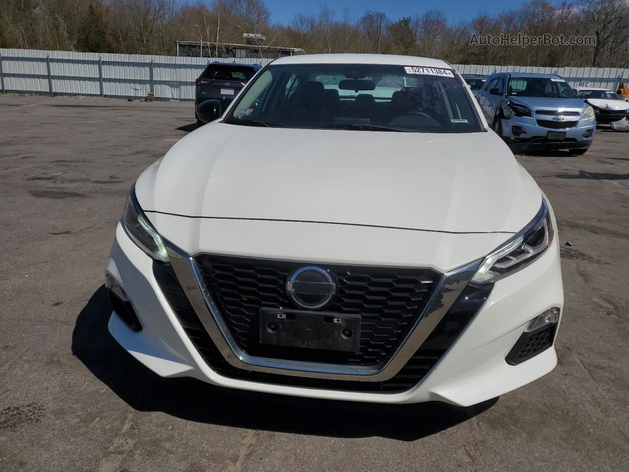 2020 Nissan Altima Sr White vin: 1N4BL4CV2LC125394