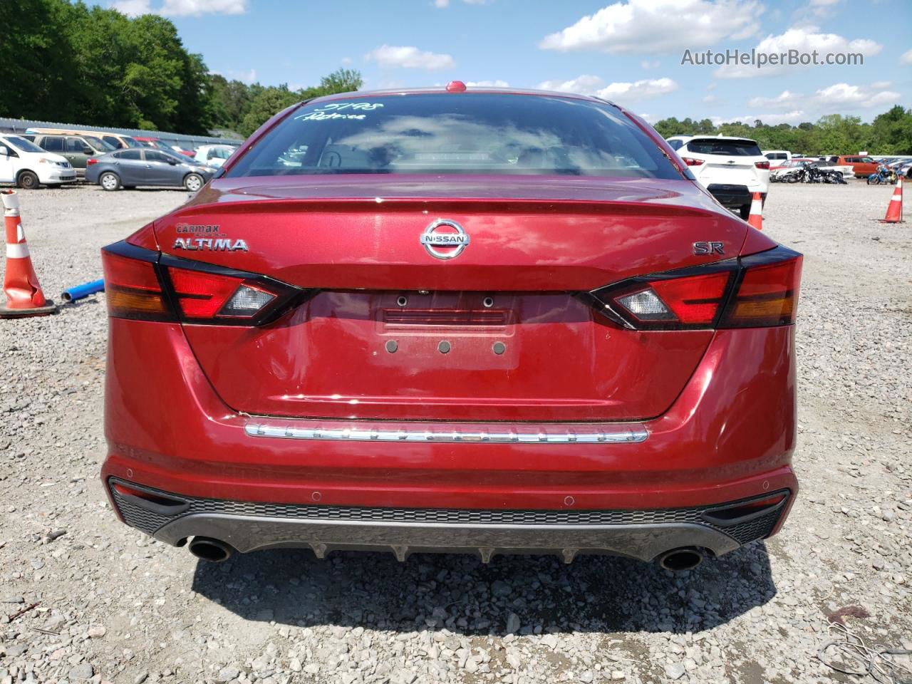 2020 Nissan Altima Sr Red vin: 1N4BL4CV2LC258592