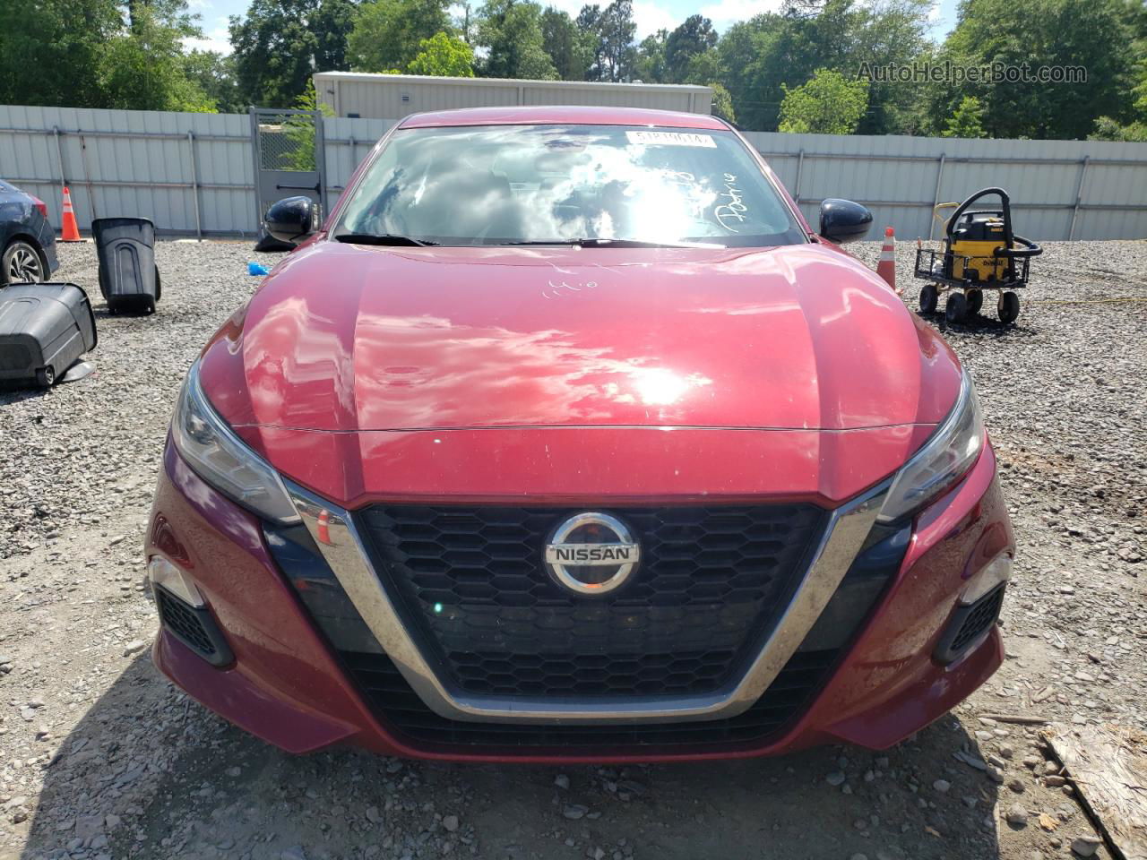 2020 Nissan Altima Sr Red vin: 1N4BL4CV2LC258592