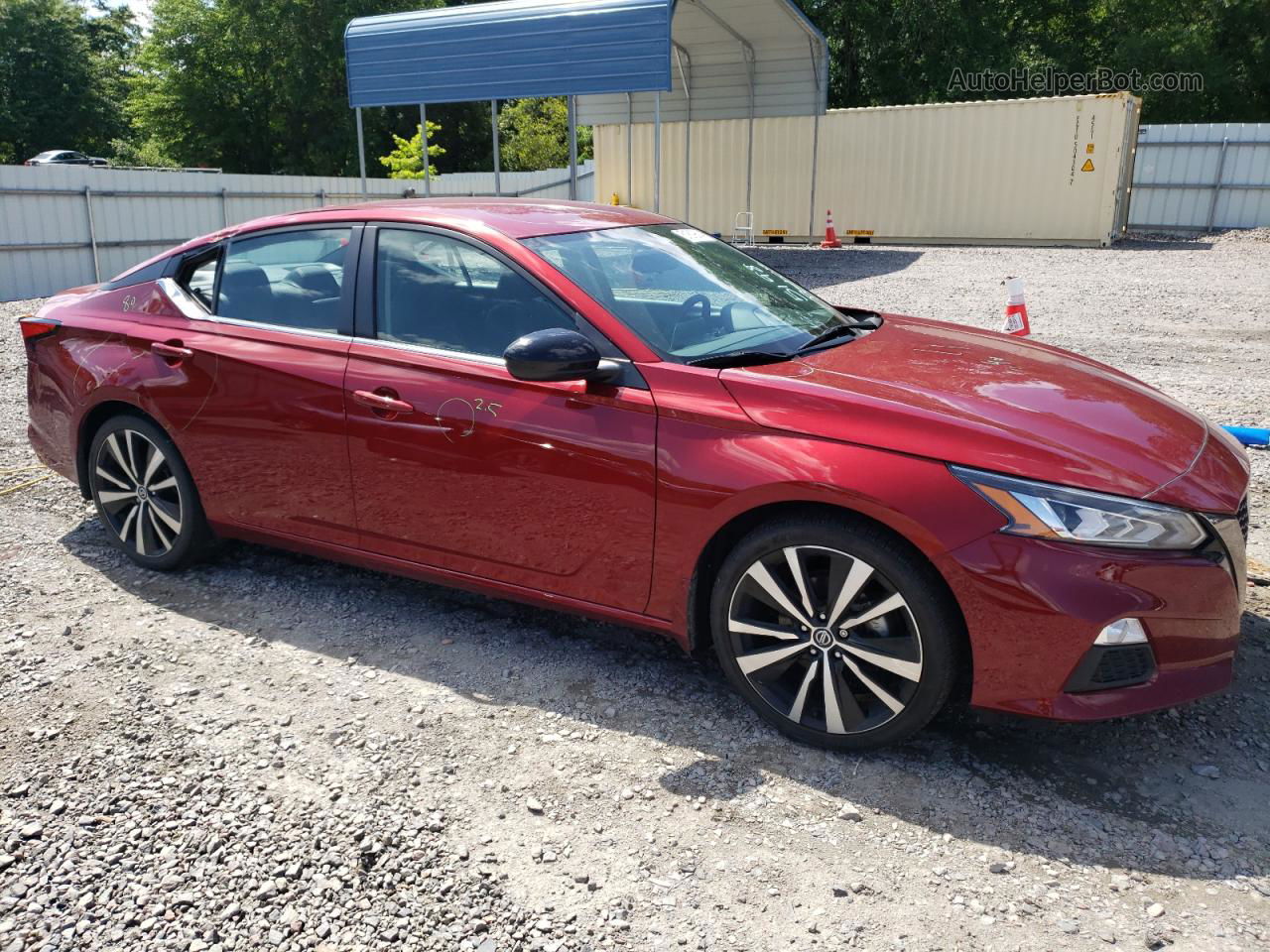 2020 Nissan Altima Sr Red vin: 1N4BL4CV2LC258592