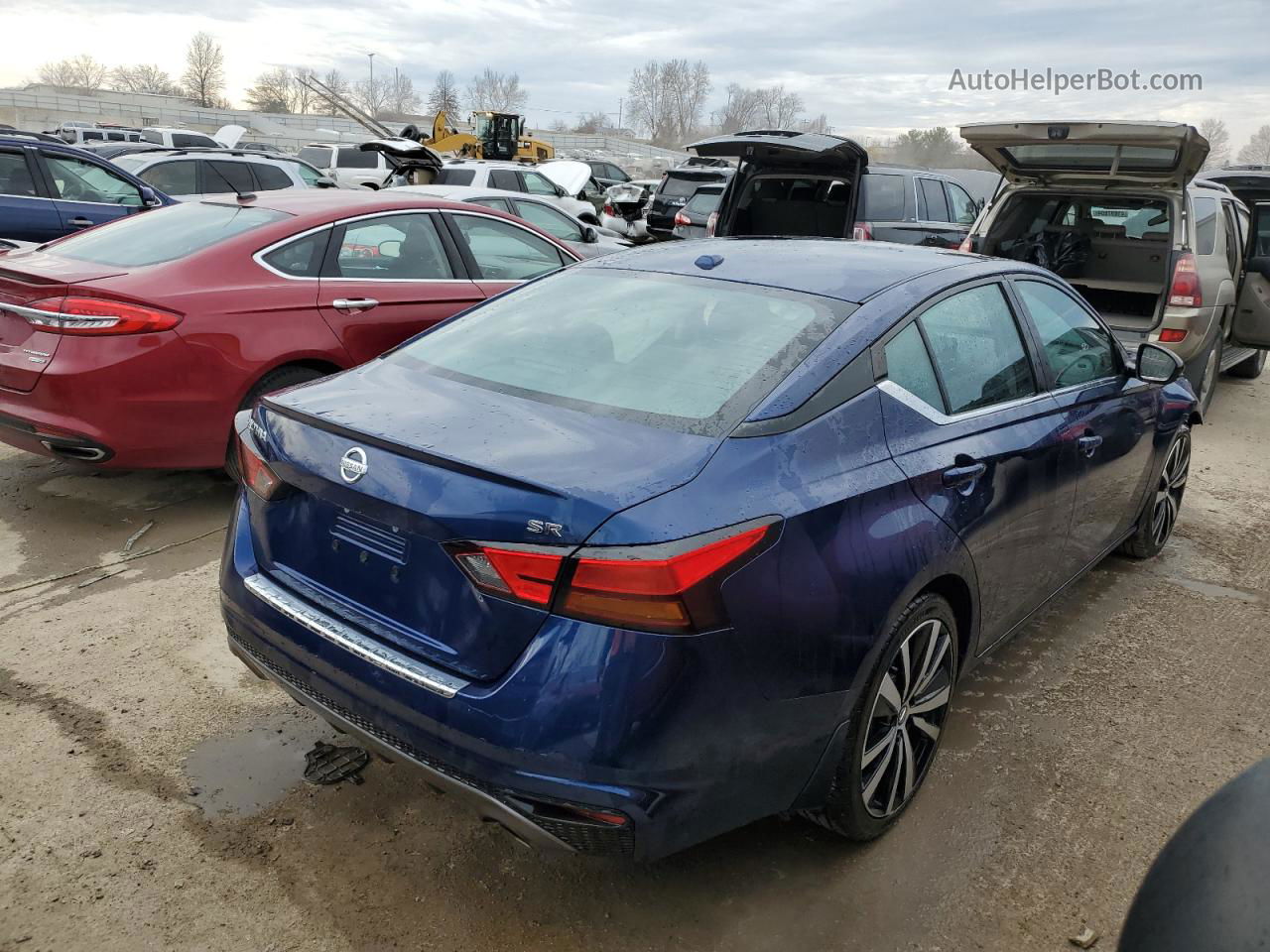 2020 Nissan Altima Sr Blue vin: 1N4BL4CV2LC273030