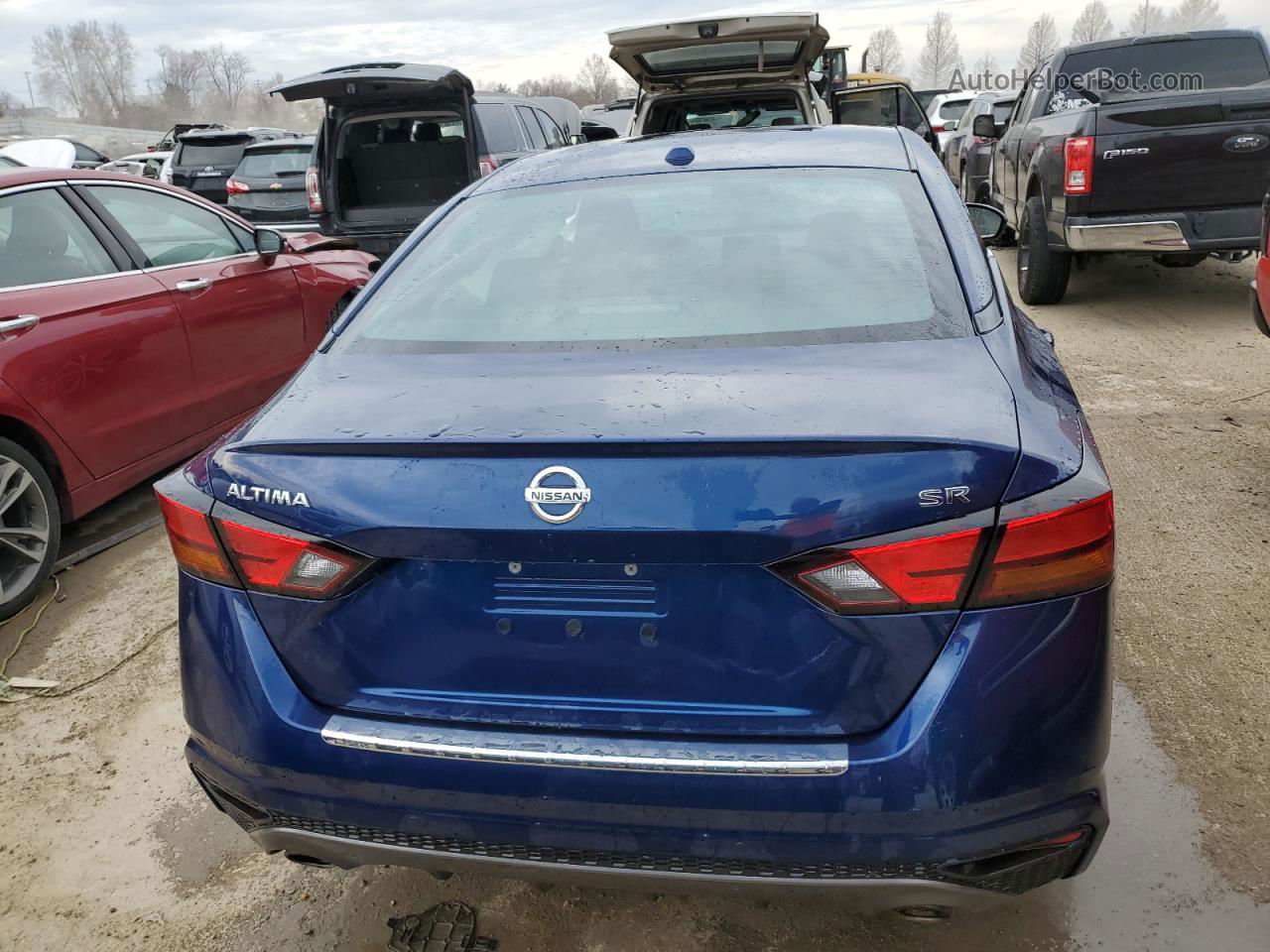 2020 Nissan Altima Sr Blue vin: 1N4BL4CV2LC273030