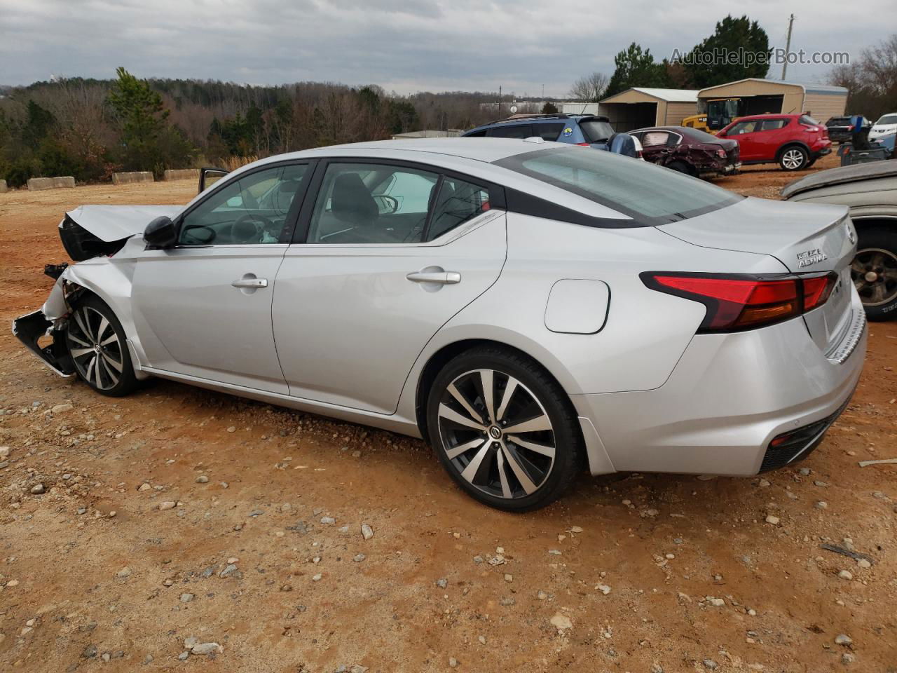 2020 Nissan Altima Sr Silver vin: 1N4BL4CV2LN321548