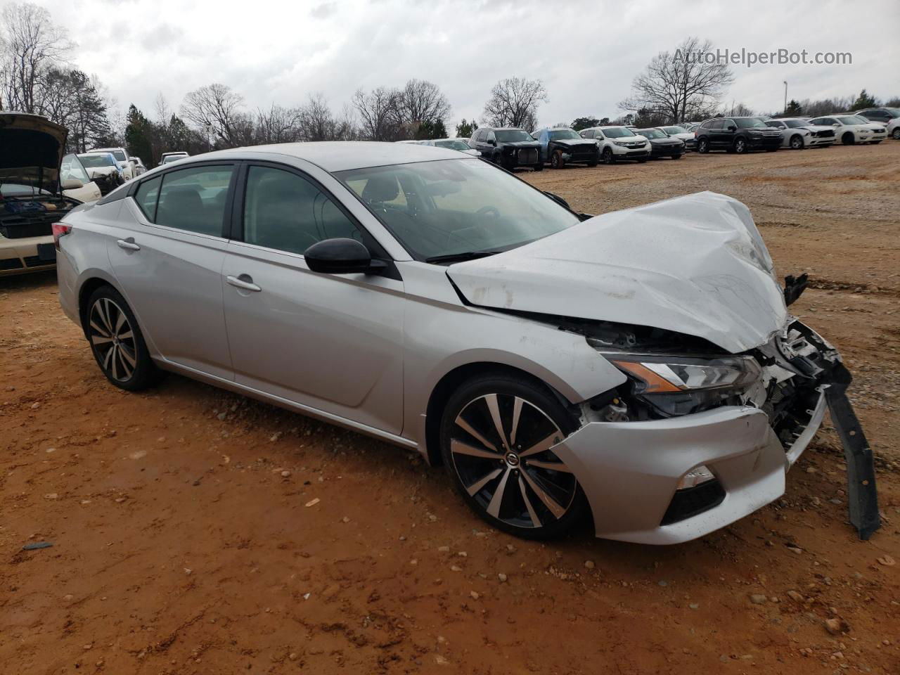 2020 Nissan Altima Sr Silver vin: 1N4BL4CV2LN321548