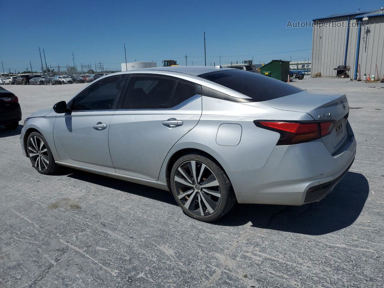 2021 Nissan Altima Sr Silver vin: 1N4BL4CV2MN324547