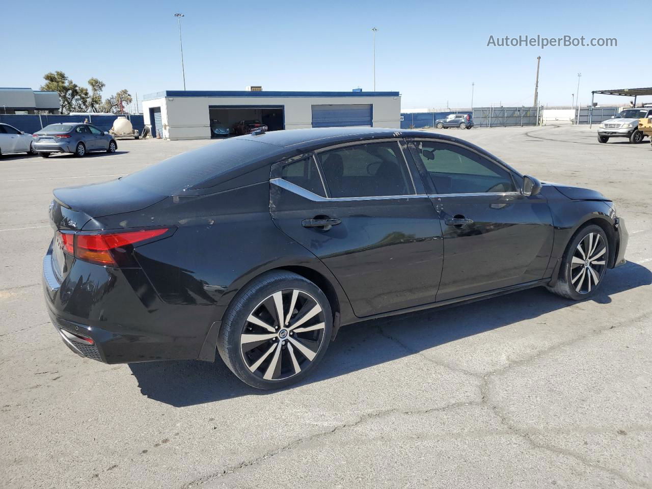 2021 Nissan Altima Sr Black vin: 1N4BL4CV2MN331935