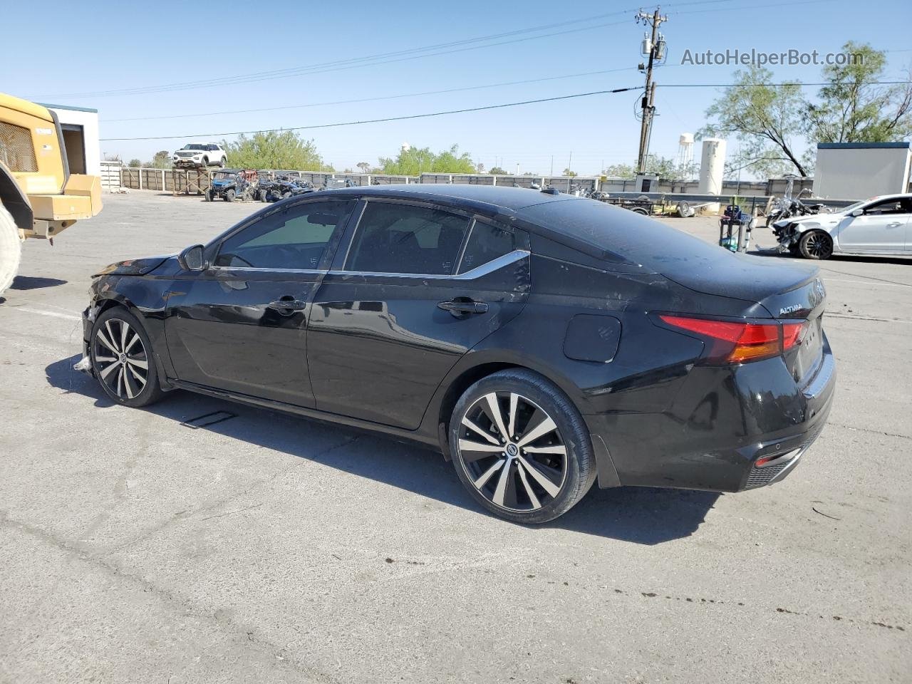 2021 Nissan Altima Sr Black vin: 1N4BL4CV2MN331935