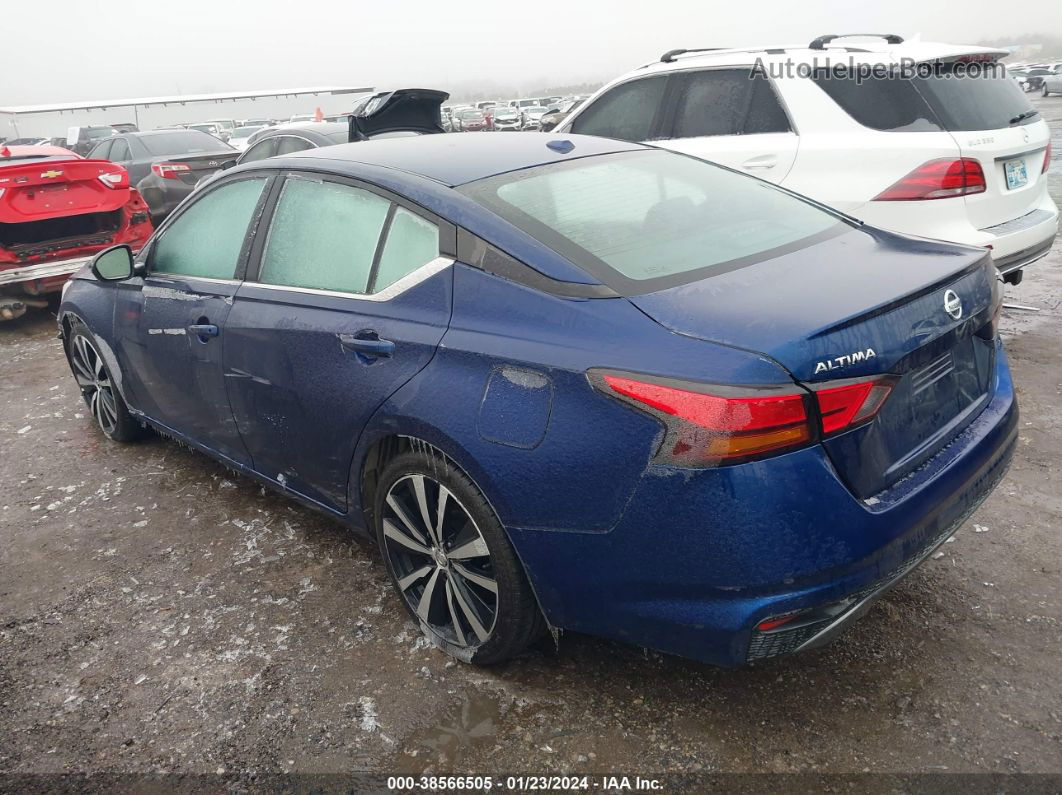 2021 Nissan Altima Sr Fwd Blue vin: 1N4BL4CV2MN363266