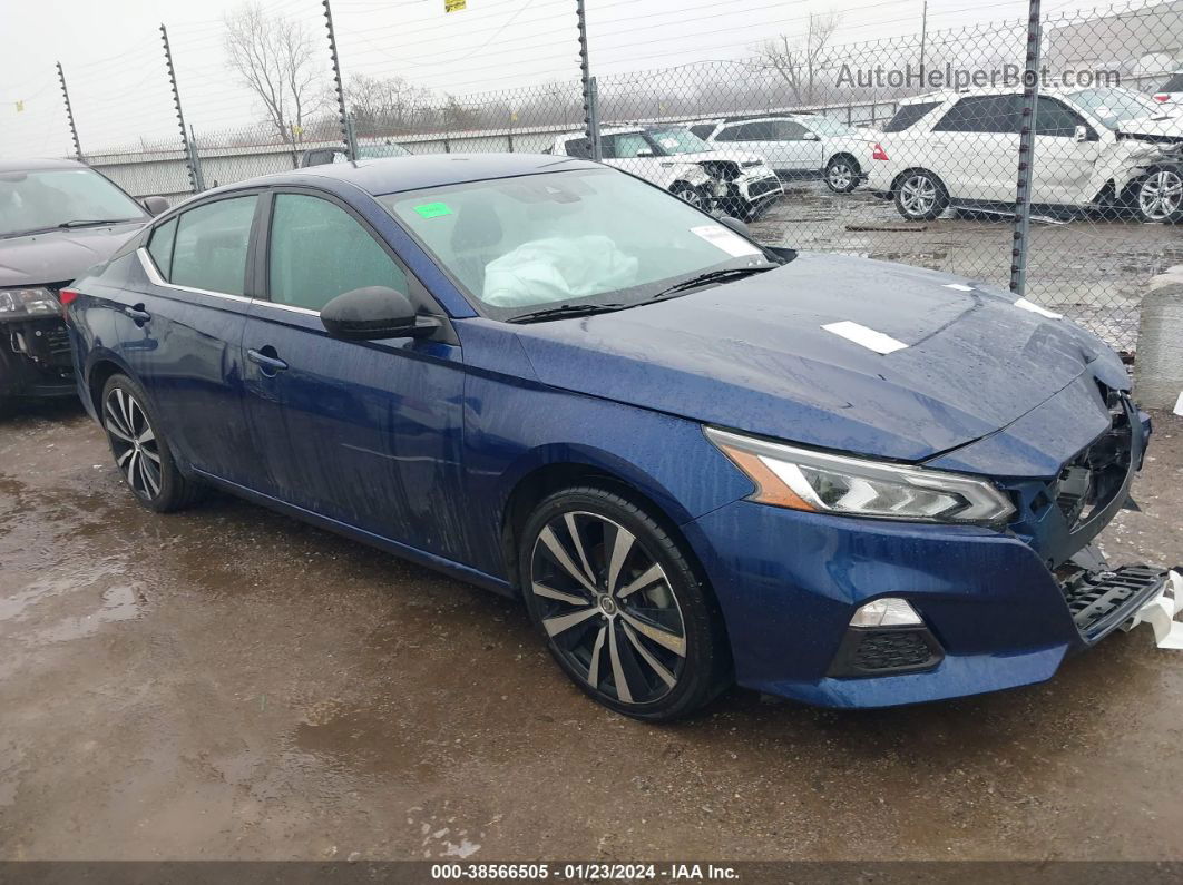 2021 Nissan Altima Sr Fwd Blue vin: 1N4BL4CV2MN363266