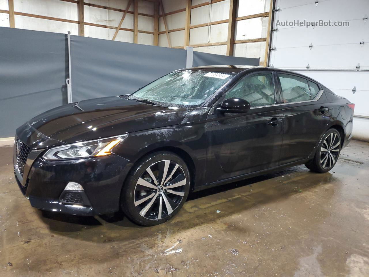 2021 Nissan Altima Sr Black vin: 1N4BL4CV2MN389415