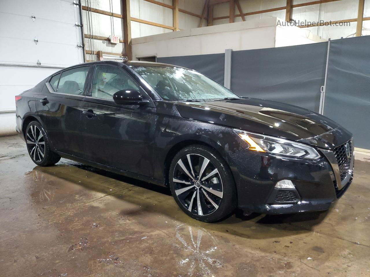 2021 Nissan Altima Sr Black vin: 1N4BL4CV2MN389415