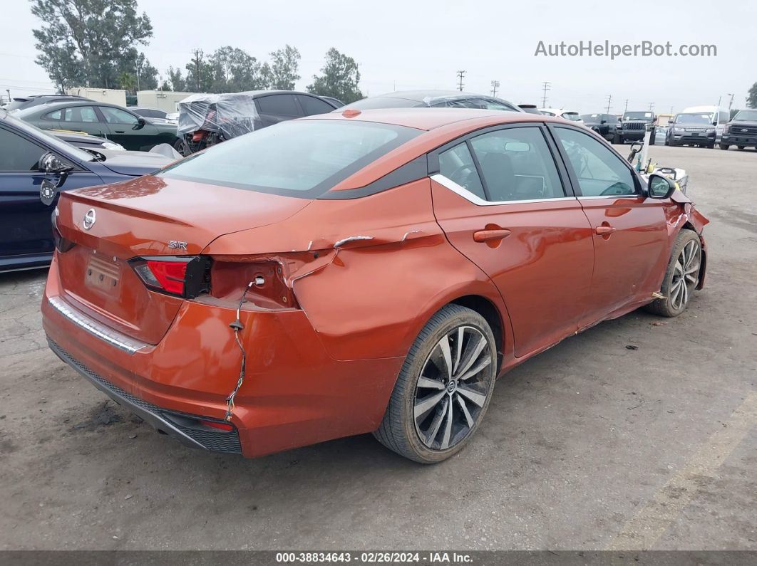 2021 Nissan Altima Sr Fwd Orange vin: 1N4BL4CV2MN412708