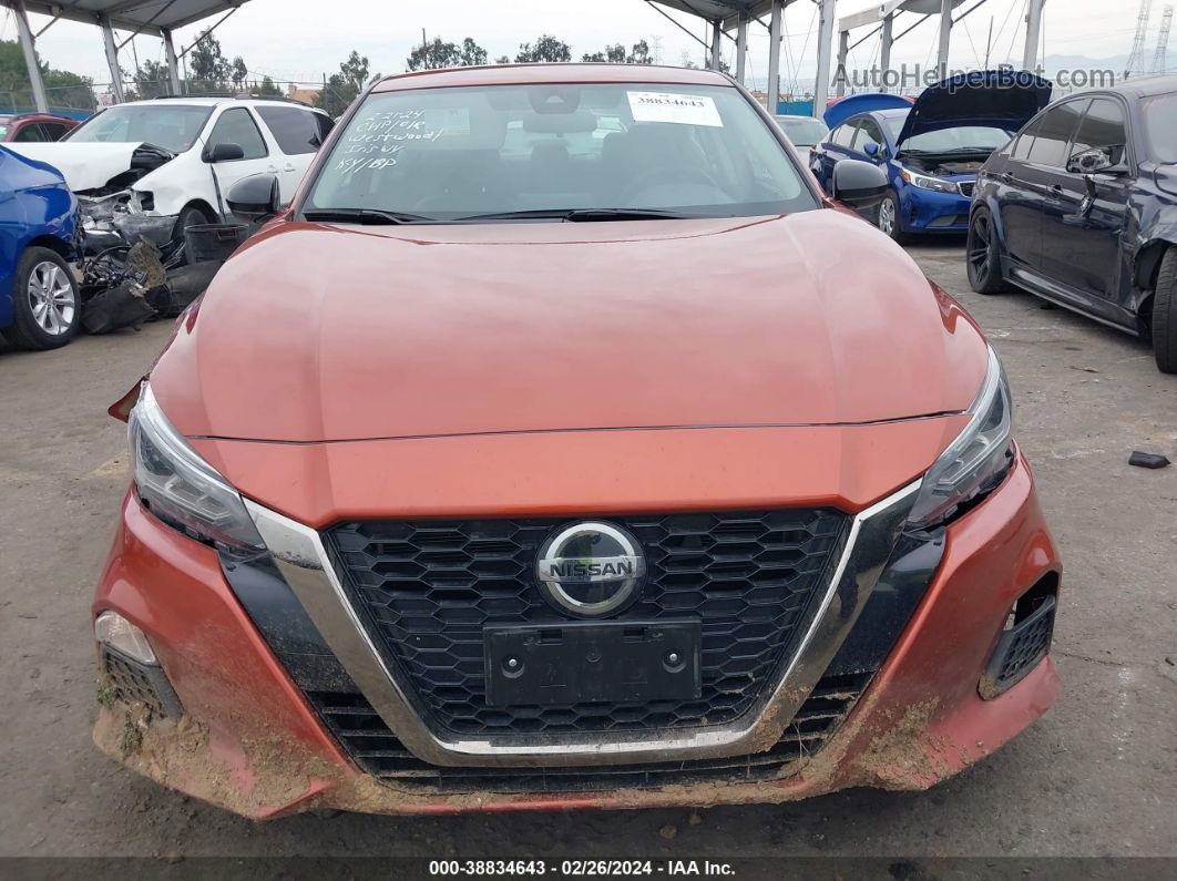 2021 Nissan Altima Sr Fwd Orange vin: 1N4BL4CV2MN412708