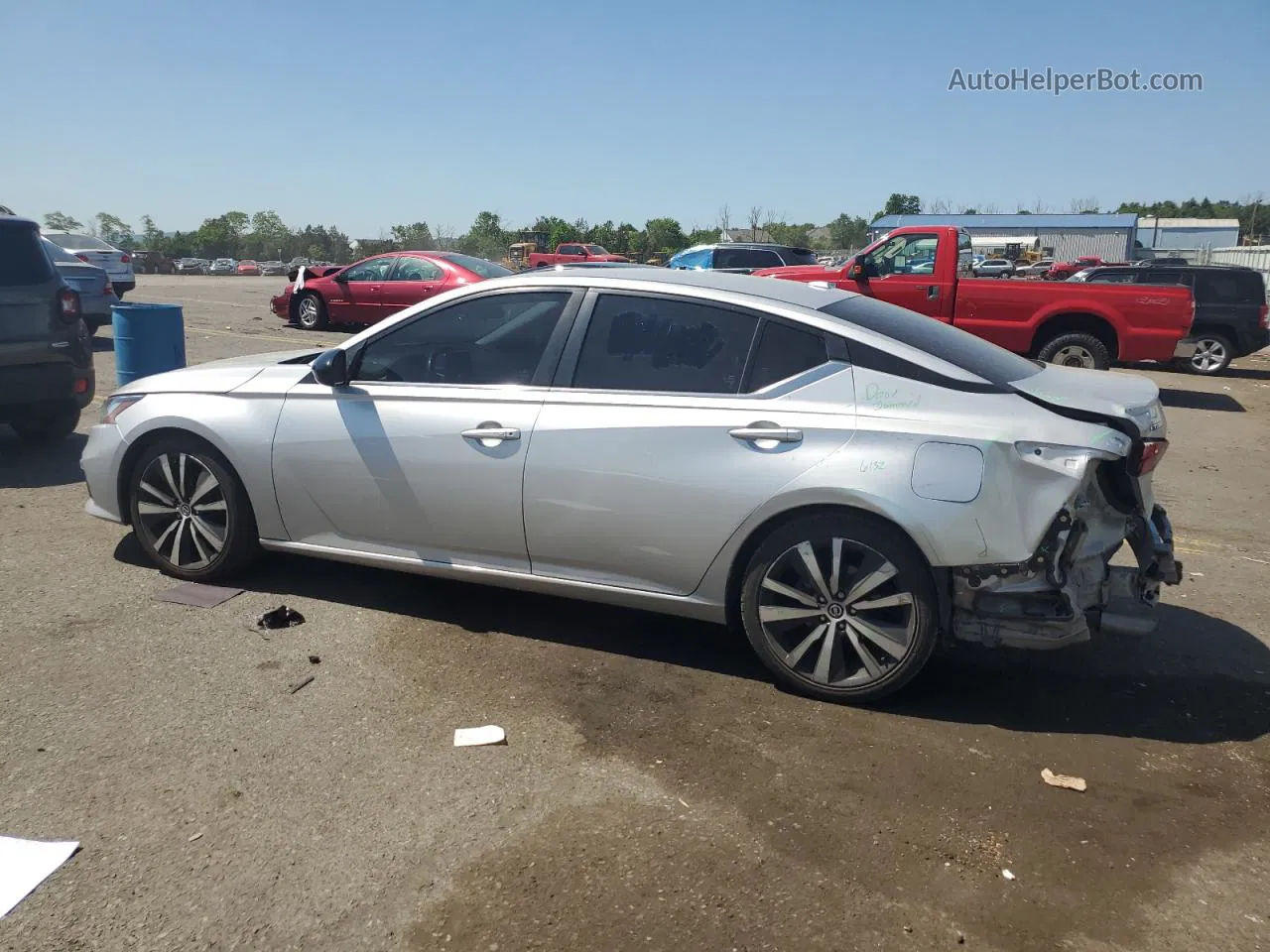 2019 Nissan Altima Sr Silver vin: 1N4BL4CV3KC169225