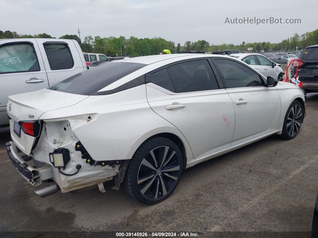 2019 Nissan Altima 2.5 Sr White vin: 1N4BL4CV3KC258972