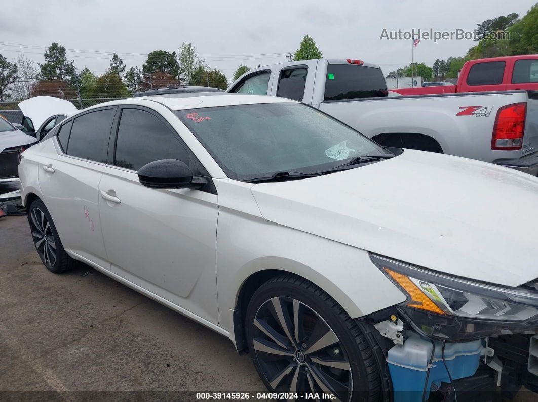 2019 Nissan Altima 2.5 Sr White vin: 1N4BL4CV3KC258972