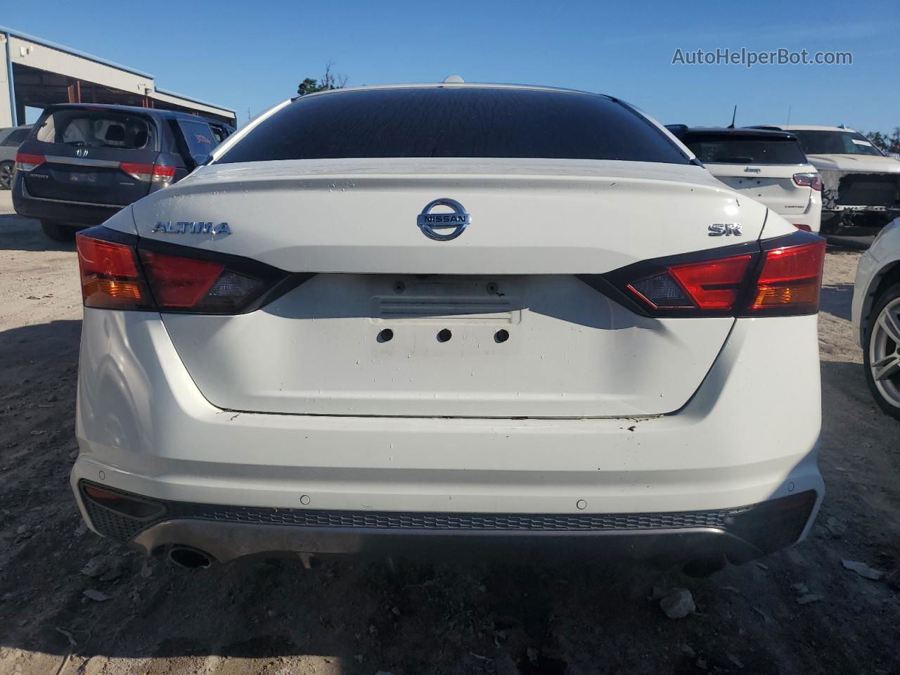 2020 Nissan Altima Sr Белый vin: 1N4BL4CV3LC153205