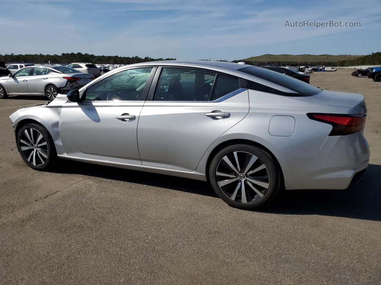 2020 Nissan Altima Sr Silver vin: 1N4BL4CV3LC181960