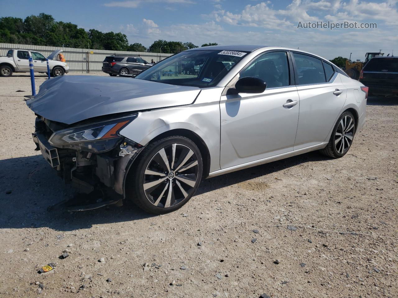 2020 Nissan Altima Sr Silver vin: 1N4BL4CV3LC228887