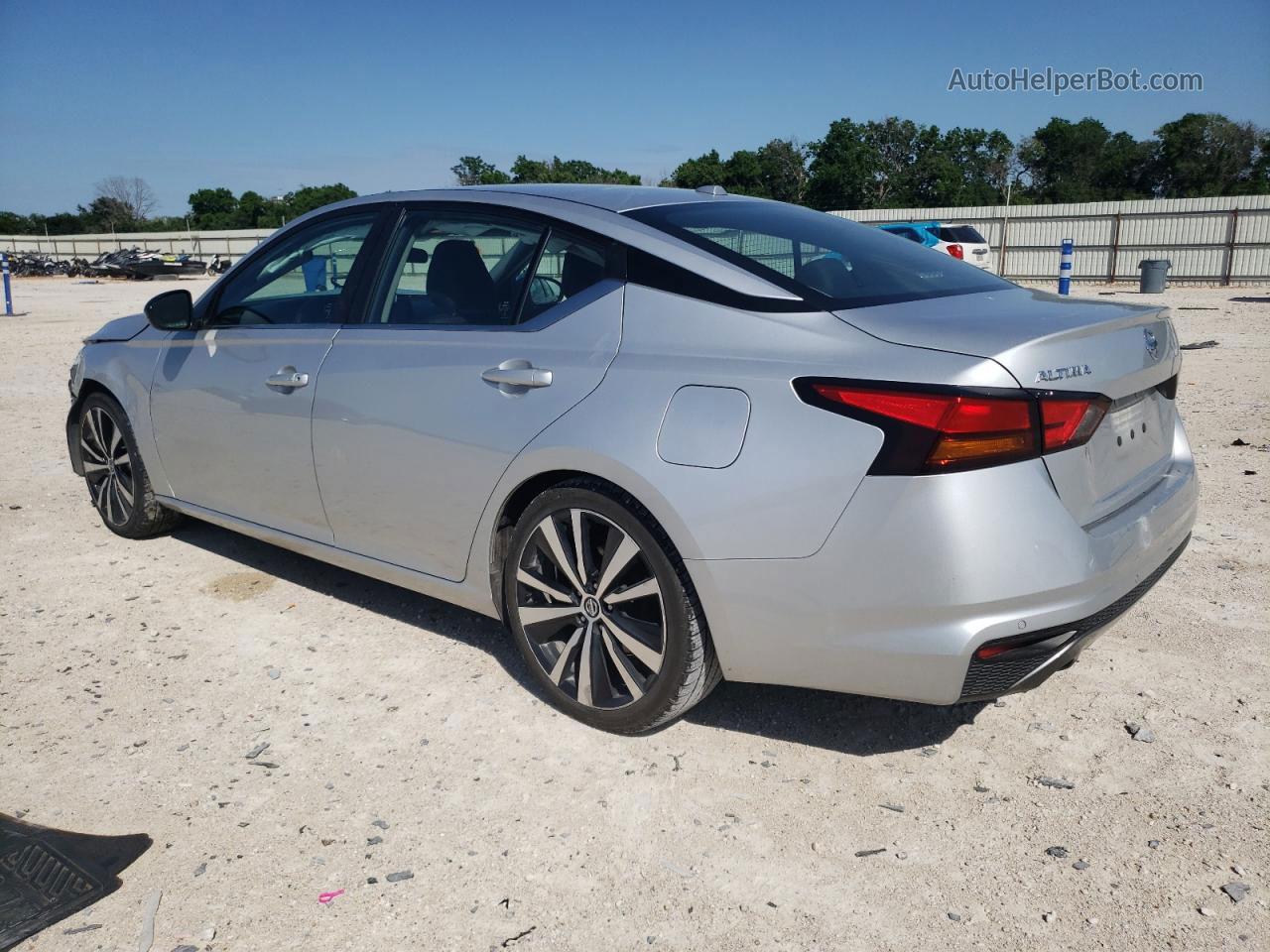 2020 Nissan Altima Sr Silver vin: 1N4BL4CV3LC228887