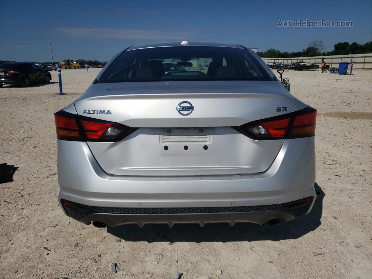 2020 Nissan Altima Sr Silver vin: 1N4BL4CV3LC228887